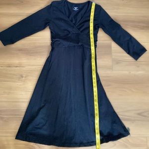 Patagonia Dress, Women xs, black 3/4 sleeve